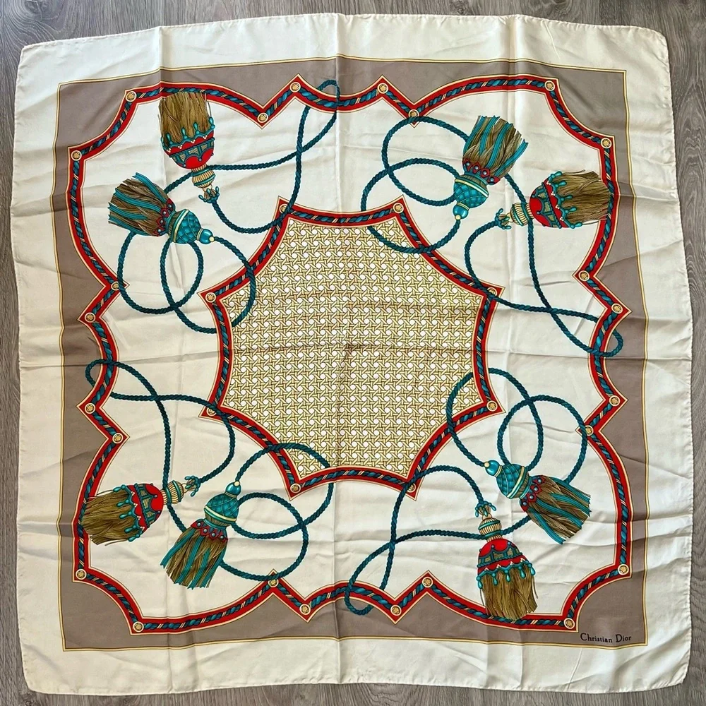 Christian Dior Silk Scarf